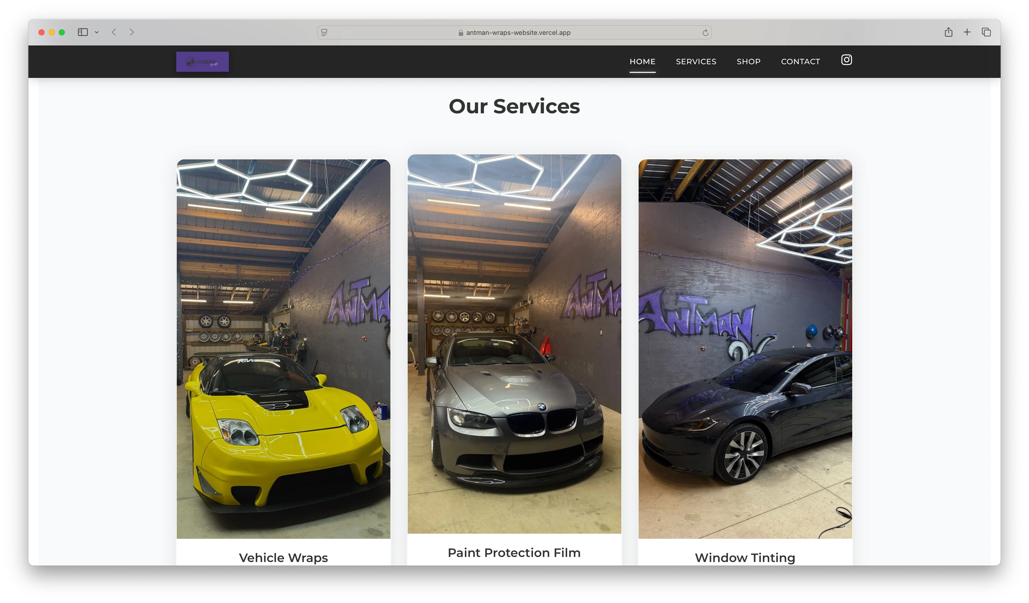 Services Grid