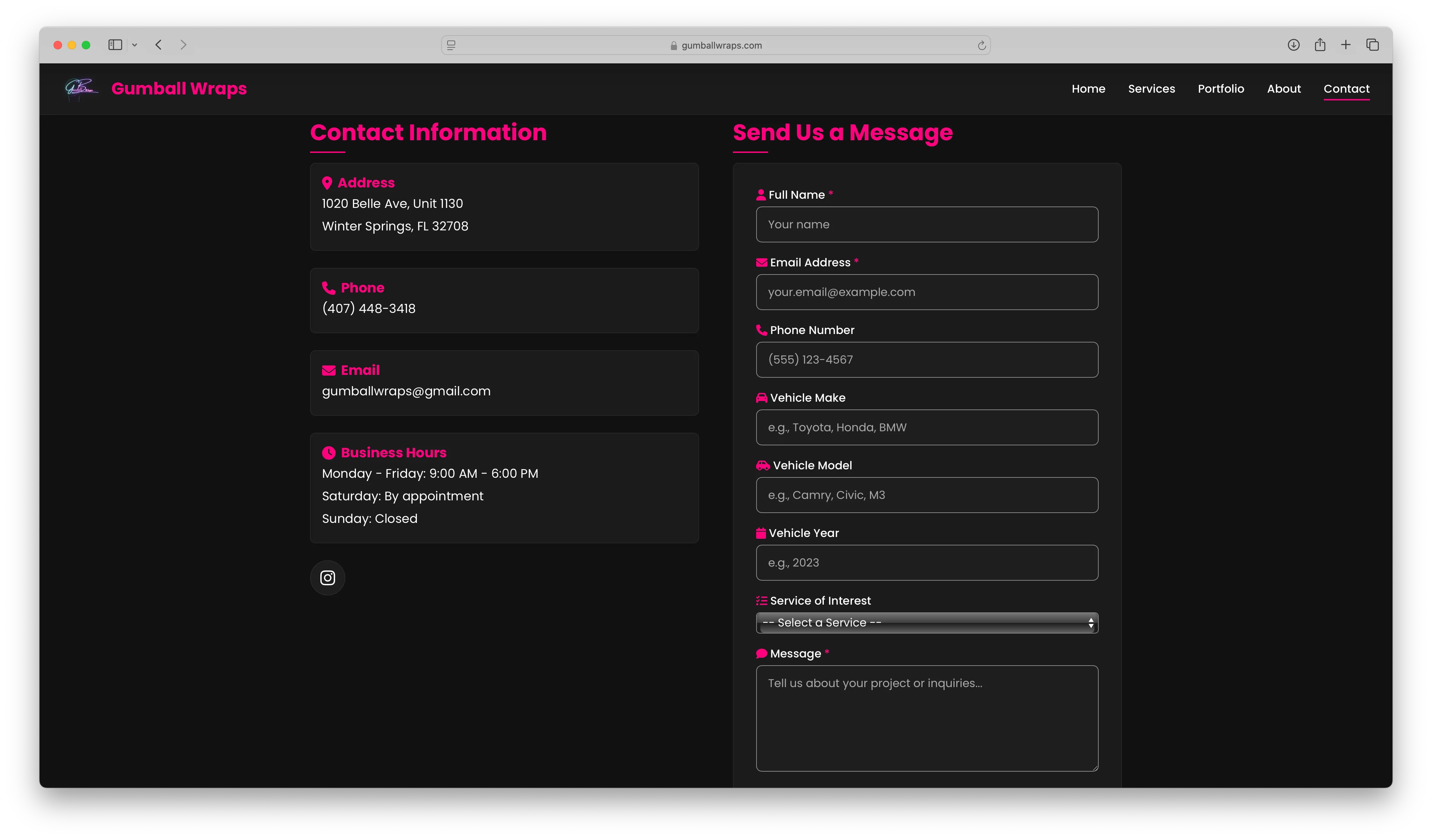 Contact Form