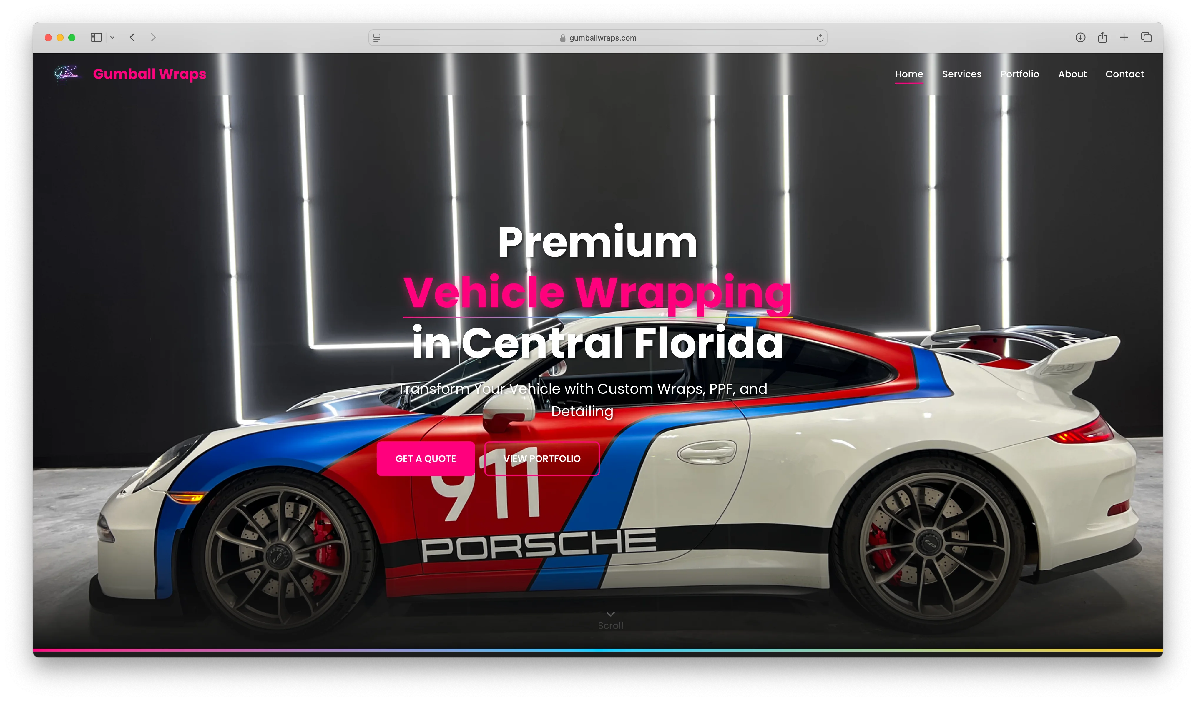 Gumball Wraps Homepage Hero
