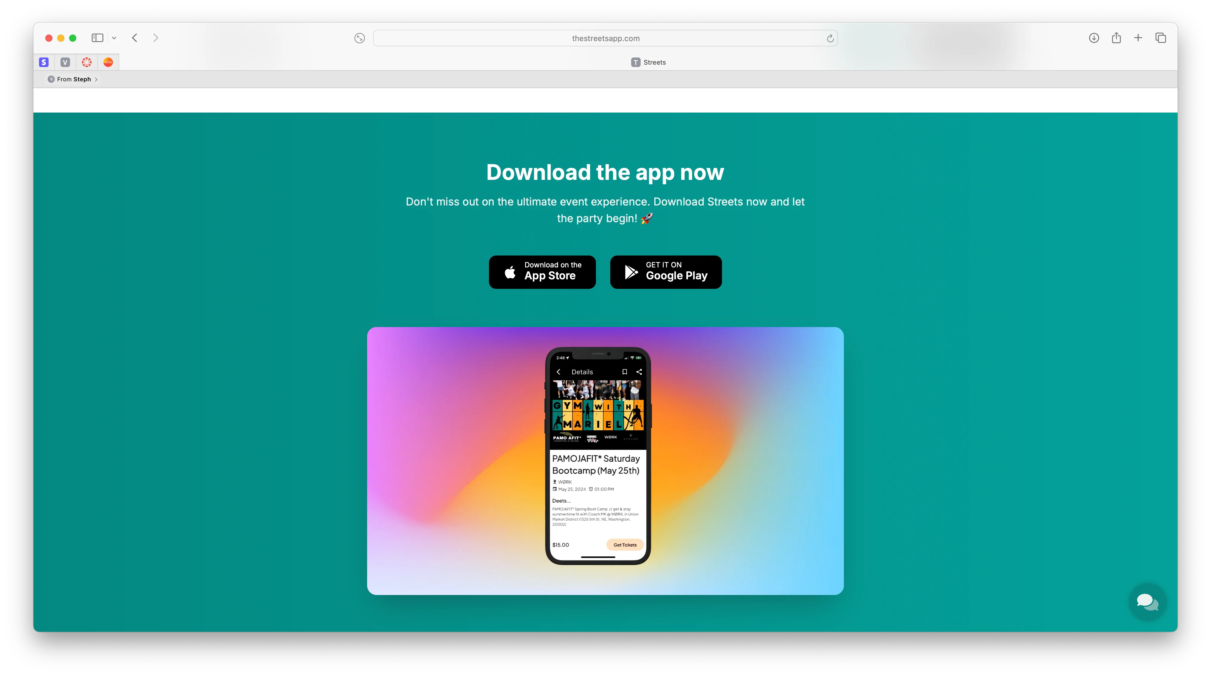 Main Website Features