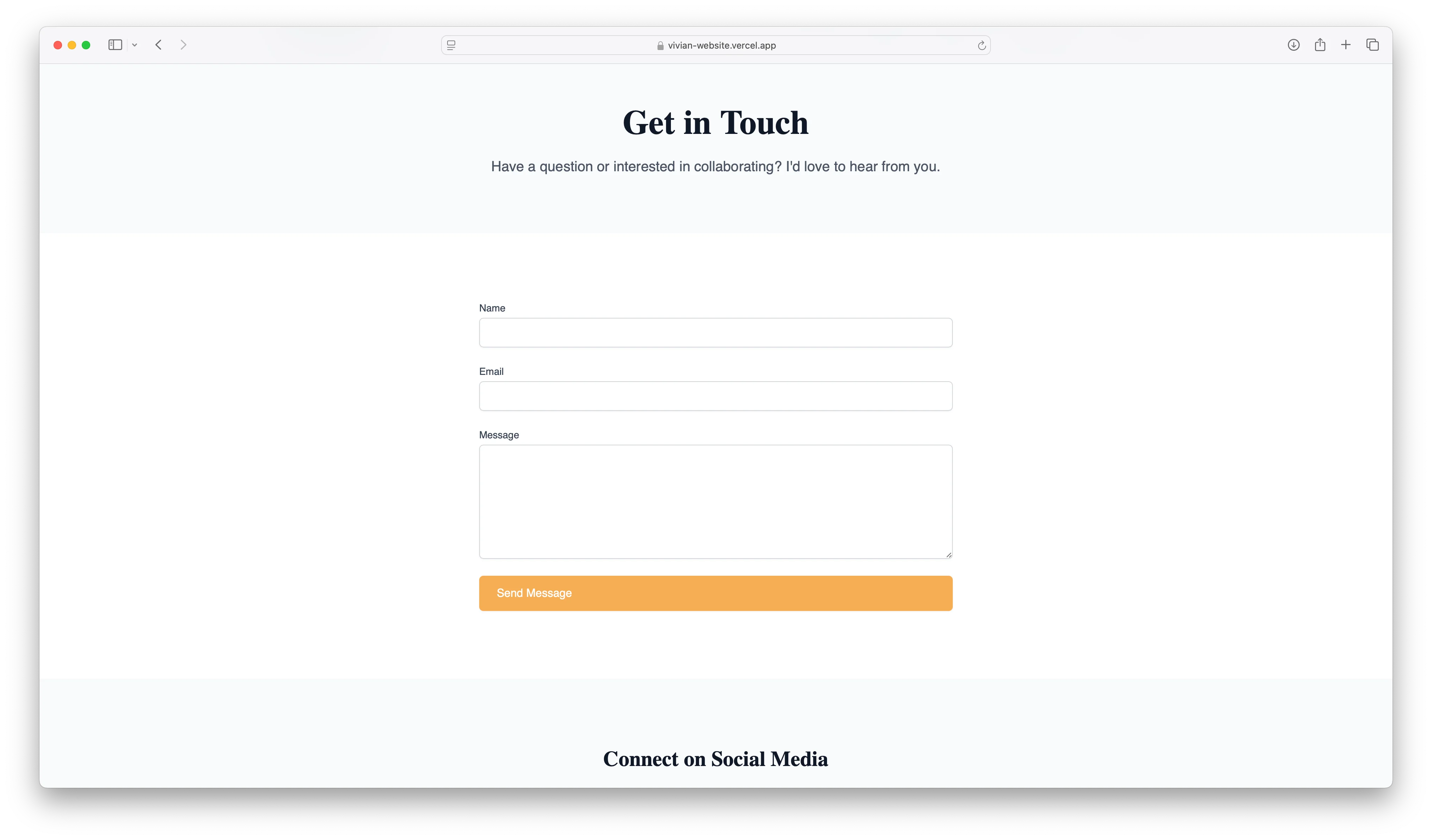 Contact Section